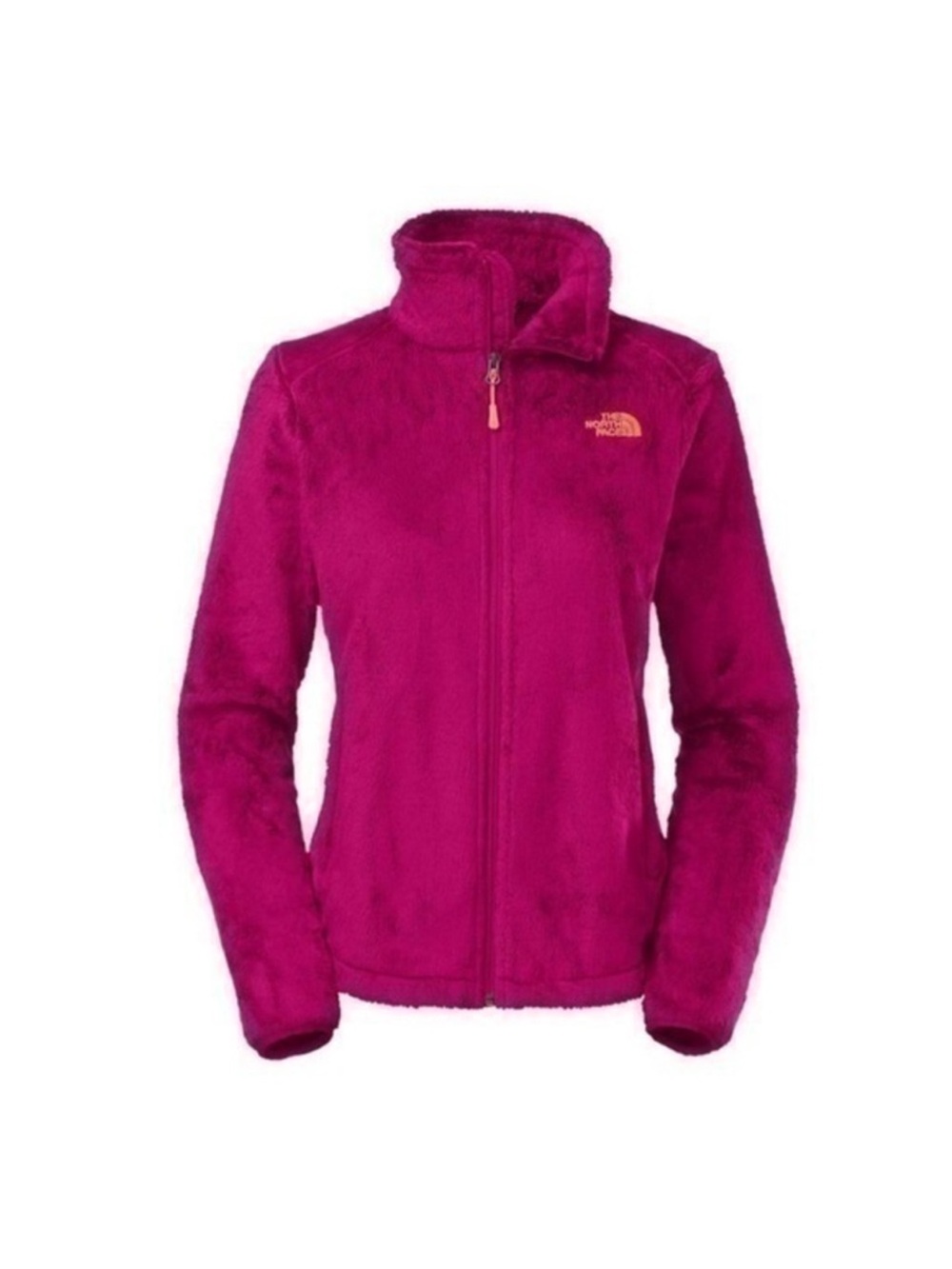 The North Face Women's Teddy Fleece Jacket in Magenta